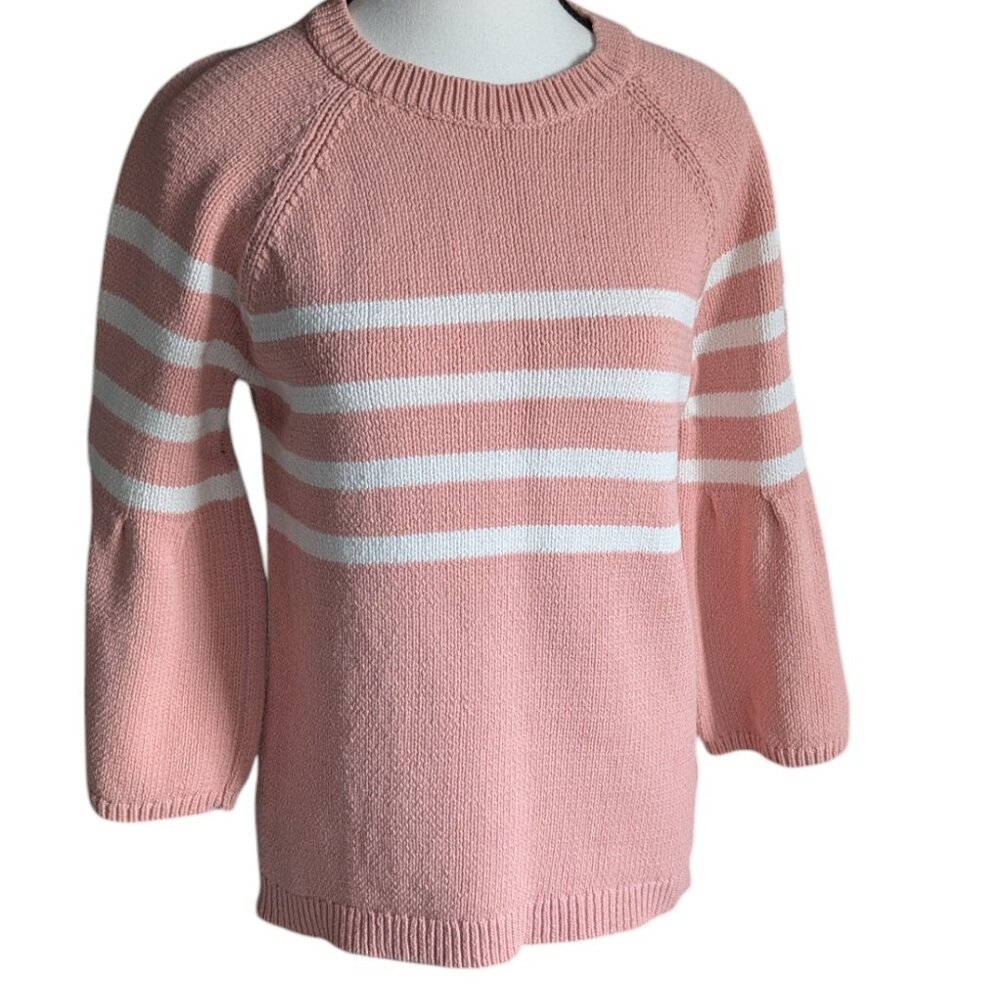 Boden Arianna Bell Sleeve Stripe Sweater – Size M (GUC) 💕